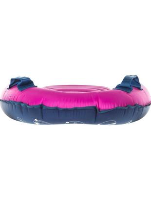Надувной детский бодиборд для плавания на волнах olaian (4 - 8 лет) 15 - 25 кг с ручками розовый6 фото