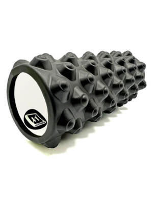 Массажный ролик easyfit grid roller extreme 33 см ef-2023-bk black