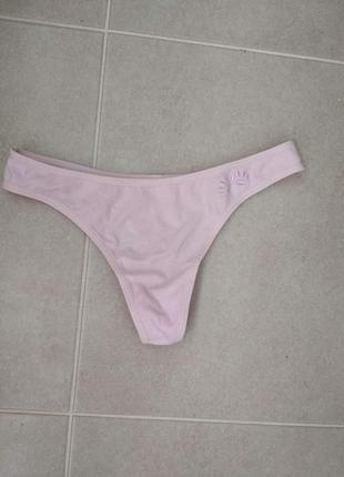 Новейшие бикини нежно розового цвета, размер указан xl.. приобретут на m / l.
