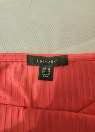 Платье в рубчик primark.5 фото