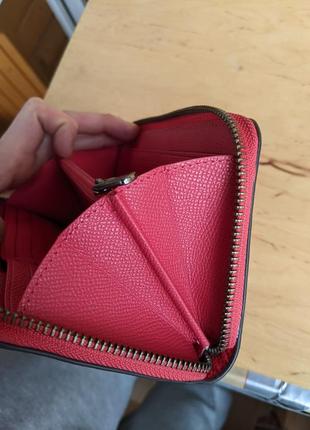 Coach accordion zip wallet кошелек кошелек gucci dior celine8 фото