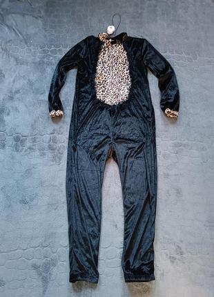 Карнавальний костюм кігурумі киці леопарда на 11-12 років зріст 146-152 см