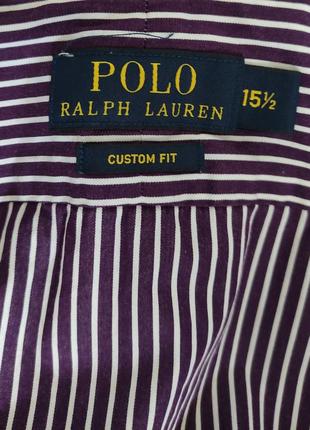 Рубашка мужская polo ralph lauren, p15,5(48)5 фото