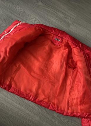 Куртка стеганная демисезон красная7 фото