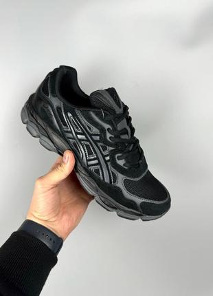 Кроссовки asics gel-nyc black1 фото