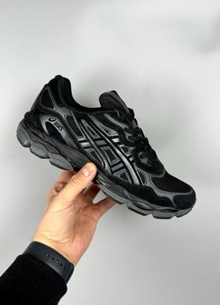 Кроссовки asics gel-nyc black5 фото