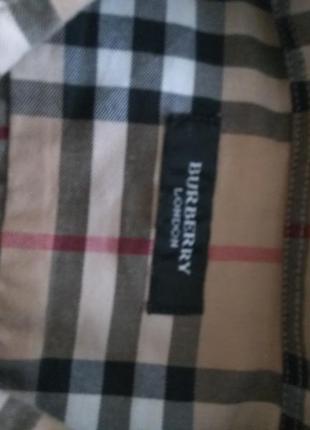 Котонова сорочка burberry2 фото