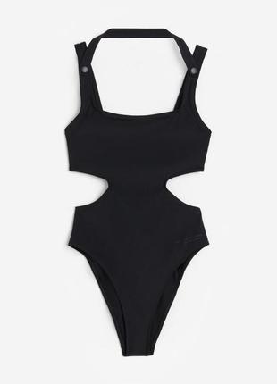Спортивний купальник / купальник з вирізами / it's not about the destination, it's about the journey