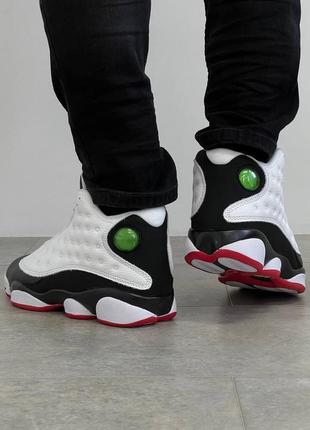 Мужские кроссовки nike air jordan 13 retro he got game8 фото