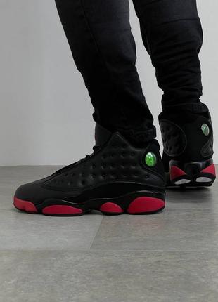 Чоловічі кросівки nike air jordan 13 retro dirty bred8 фото