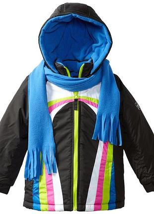 Куртка детская на 5-6лет. шарфик в комплекте.