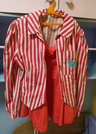 Летний костюм/ юбка + пиджак