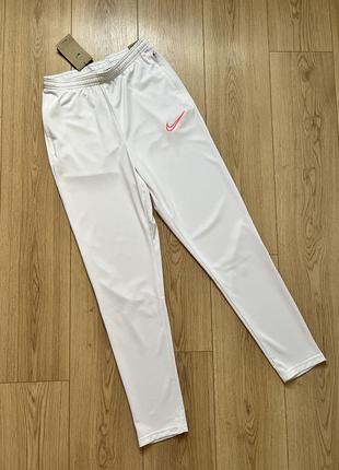Білі спортивні штани nike dry-fit academy21 🛍️1+1=3🛍️7 фото