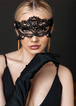 Маска карнавальная, кружевная