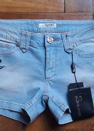 Джинсові шорти snake milano,м.