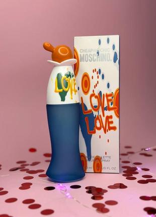 Женские духи moschino i love love 100ml