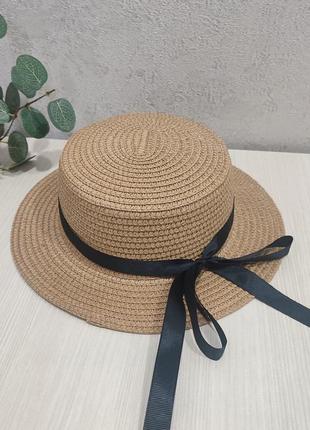 Капелюх солом'яний дитячий літній шляпа панама