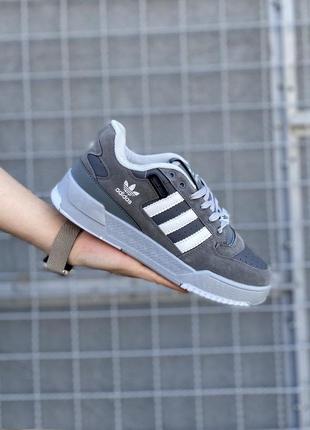 Кроссовки adidas forum lov grey4 фото