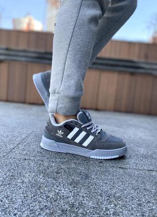 Кроссовки adidas forum lov grey2 фото