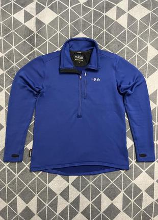 Кофта, свитшот rab pps zip top на polartec® (оригинал)