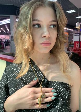 Подвеска с кулонами2 фото