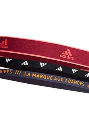 Adidas training headbands 3pp повязка для волос теннис обруч для волос футбол унисекс баскетбол новый оригинал3 фото