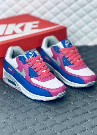 Кроссовки женские весенние кожаные nike air max 90 кроссовки найк 90 кожа весна7 фото