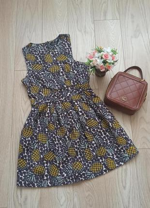 Літня сукня з ананасами1 фото