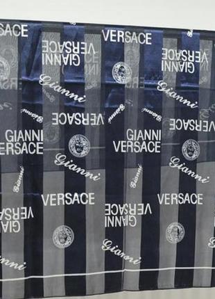 Шелковый платок gianni versace. ,оригинал, шаль,палантин,шарфик