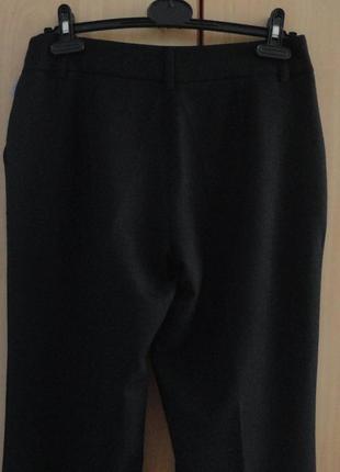 Супер брендовые черные брюки штаны высокая посадка4 фото