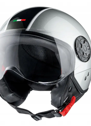 Відкидний мотошолом crivit casco jet