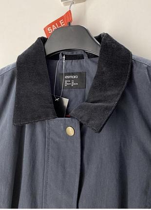 Куртка с вельветовыми воротничком