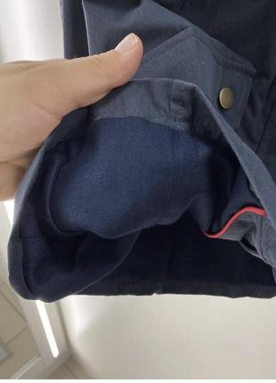 Куртка с вельветовыми воротничком