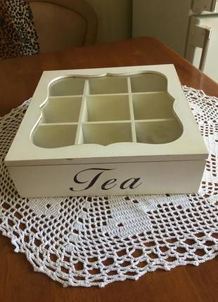 Ящик для зберігання чаю