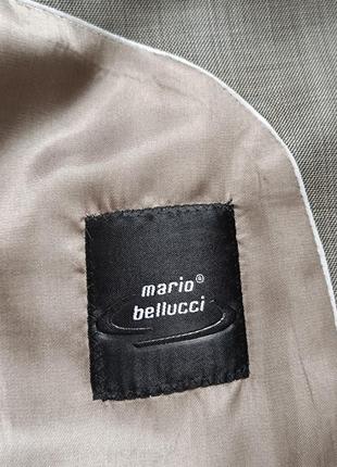 Піджак пиджак піджачок пиджачок жакет шліфована вовна mario bellucci4 фото