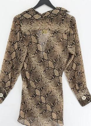 Стильная брендовая блузка zara, рубашка, туника4 фото