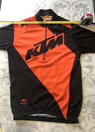 Вело/мото футболка ktm