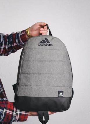 Рюкзак adidas form сірий чоловічий / жіночий