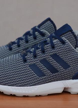 Синие кроссовки adidas zx flux, 38 размер. оригинал2 фото