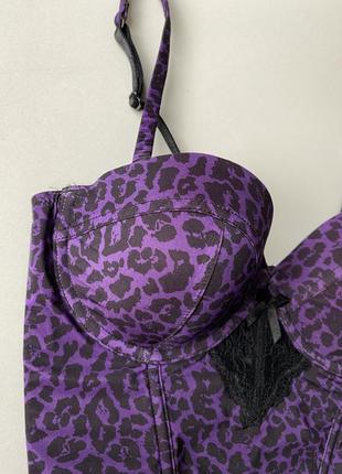 Корсет в леопардовий принт lingerie c&amp;a3 фото