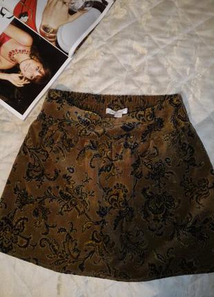Бархатиста спідничка  stradivarius
