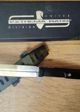 Нож extrema ratio requiem black с ножнами2 фото