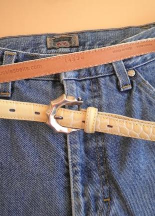 Качественный не широкий ремень мягкая кожа buckles & belts bb 85см укорачивается по пряжке9 фото