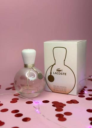 Жіночий парфум - lacoste eau de lacoste pour femme (біла лампочка) 90ml