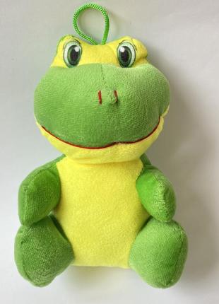 Мягкая игрушка жаба лягушка1 фото