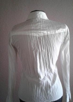Біла блузка s4 фото