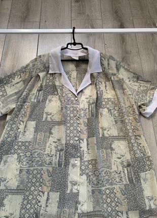 Костюм женский размер 54 56 блуза + юбка3 фото