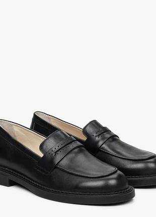 Шкіряні лофери еstro 39-40р