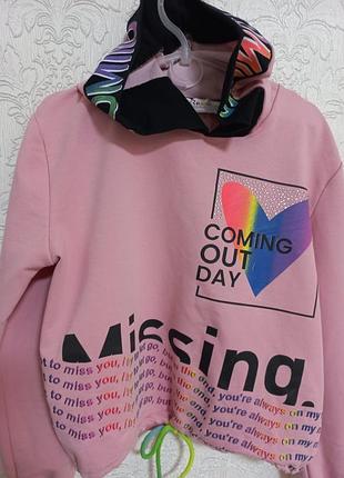 Худі літнє для дівчинки 140см