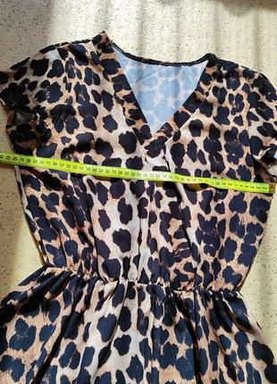 Платье платье леопардовый принт4 фото